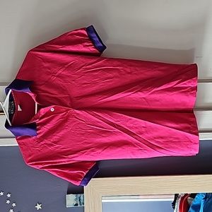 Vintage pink polo shirt